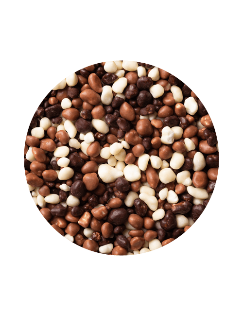 MIX MERINGHE AI 3 CIOCCOLATI