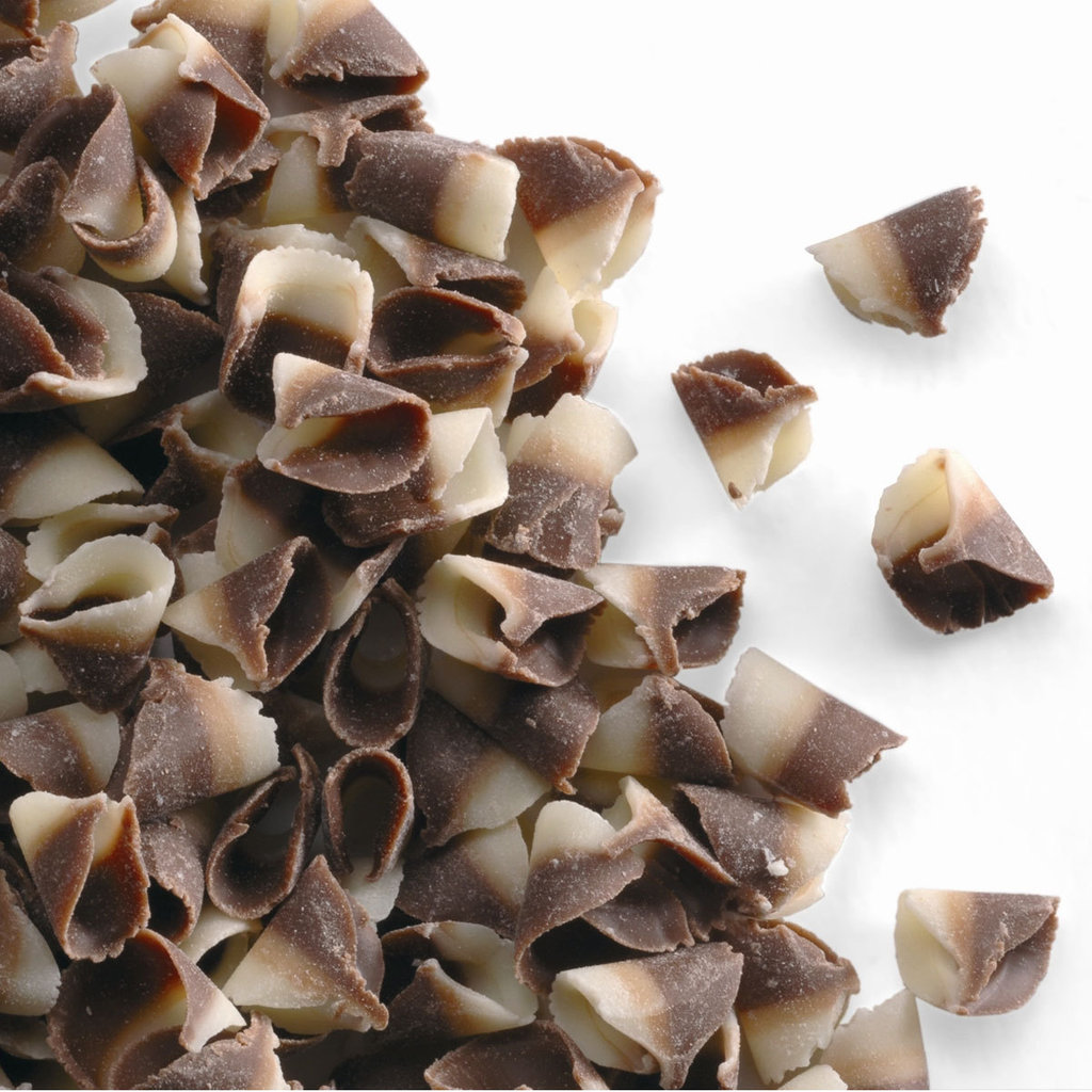 RICCIOLI DI CIOCCOLATO MARMORIZZATO